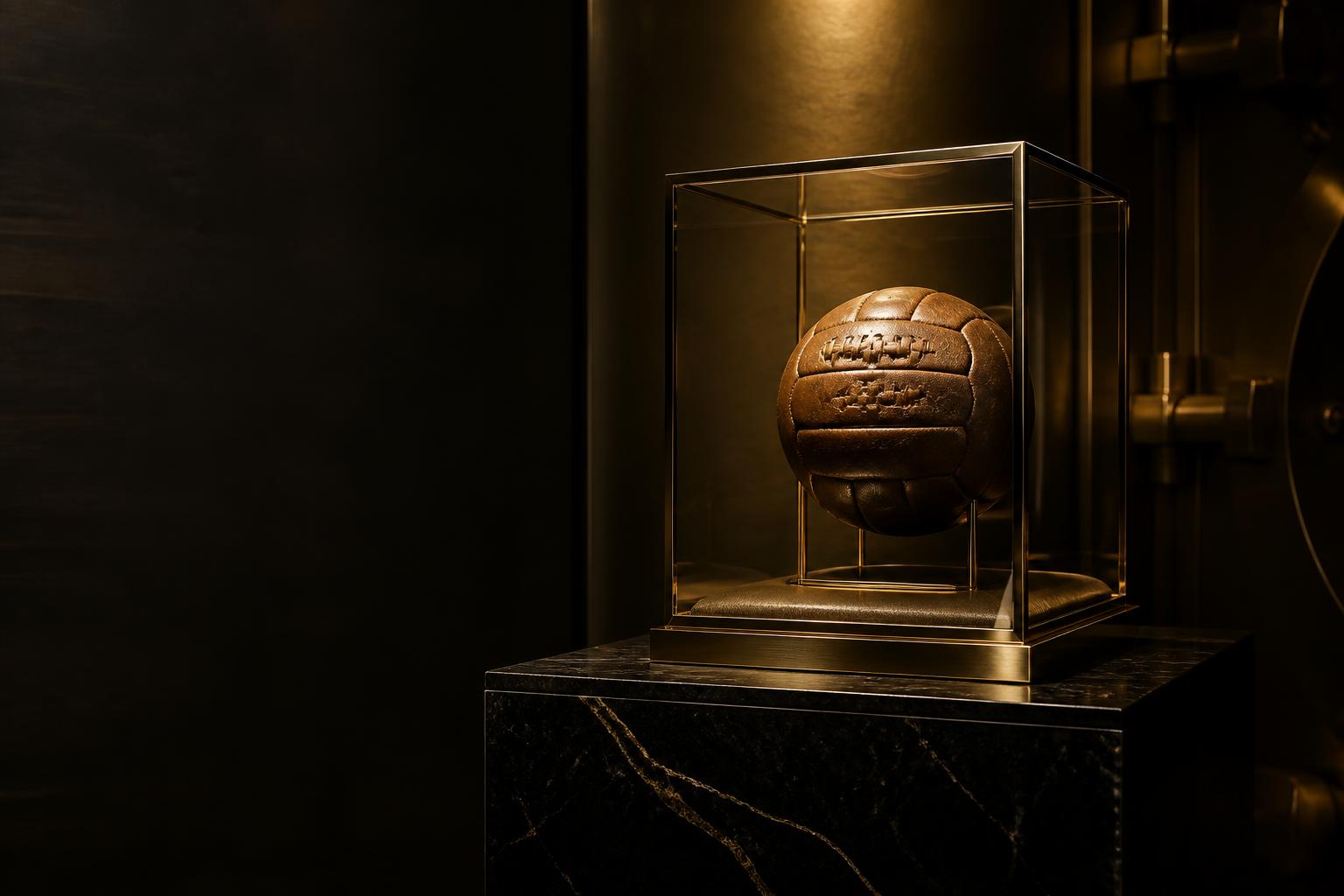 Premium collectible displayed in a private vault